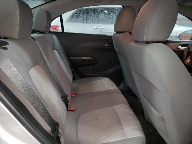 1G1JA5EH7C4101264 - 2012 CHEVROLET SONIC LS 银色 照片 10