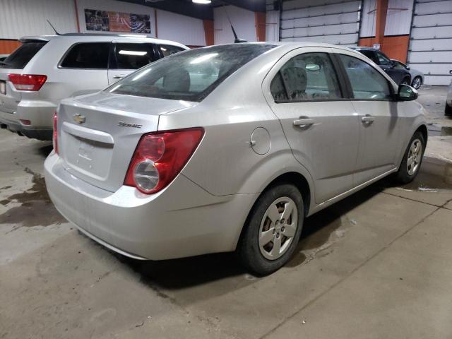 1G1JA5EH7C4101264 - 2012 CHEVROLET SONIC LS 银色 照片 3