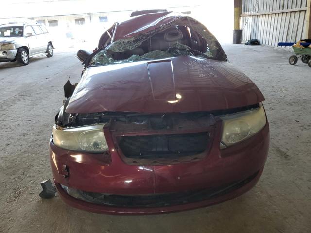 1G8AJ55FX6Z160896 - 2006 SATURN ION LEVEL 2 RED photo 5