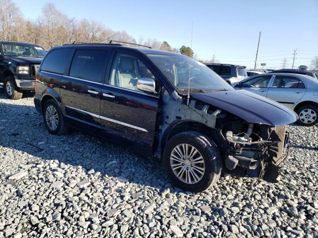 2C4RC1CG0ER138860 - 2014 CHRYSLER TOWN & COU TOURING L BLUE photo 4