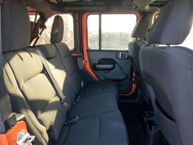 1C4HJXDG9JW305544 - 2018 JEEP WRANGLER U SPORT ნარინჯისფერი ფოტო 10