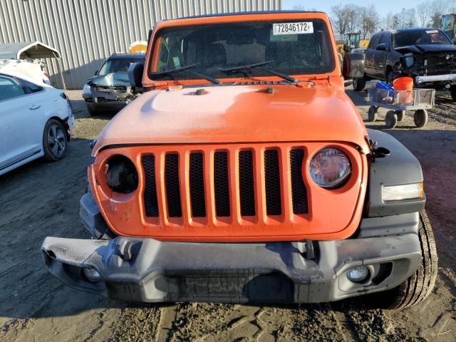 1C4HJXDG9JW305544 - 2018 JEEP WRANGLER U SPORT ნარინჯისფერი ფოტო 5