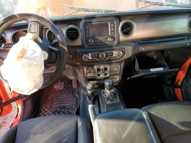 1C4HJXDG9JW305544 - 2018 JEEP WRANGLER U SPORT ნარინჯისფერი ფოტო 8