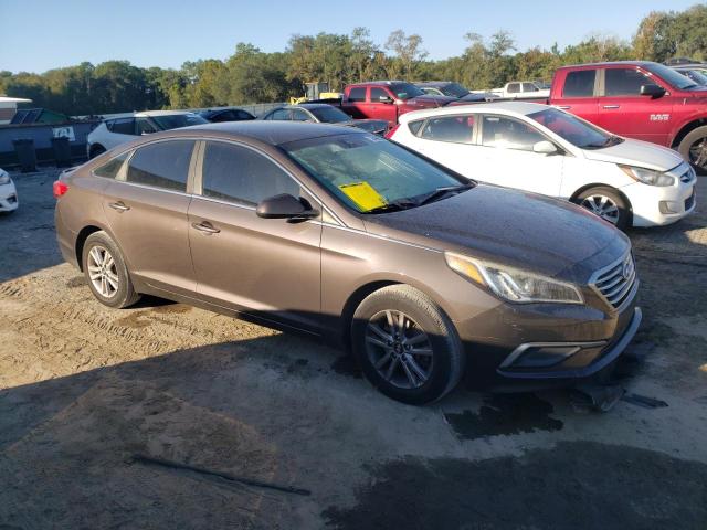 5NPE24AF6GH385507 - 2016 HYUNDAI SONATA SE BROWN photo 4