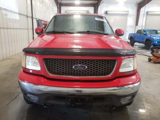 1FTRX18L63NB82611 - 2003 FORD F150 RED photo 5