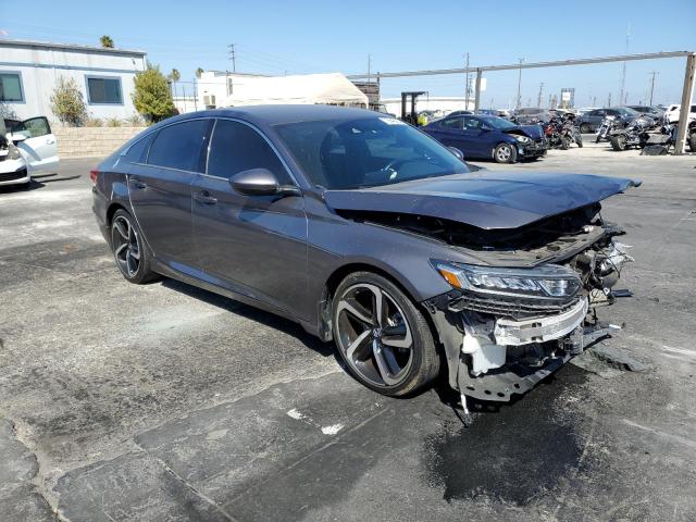 1HGCV1F39KA098529 - 2019 HONDA ACCORD SPORT GRAY photo 4