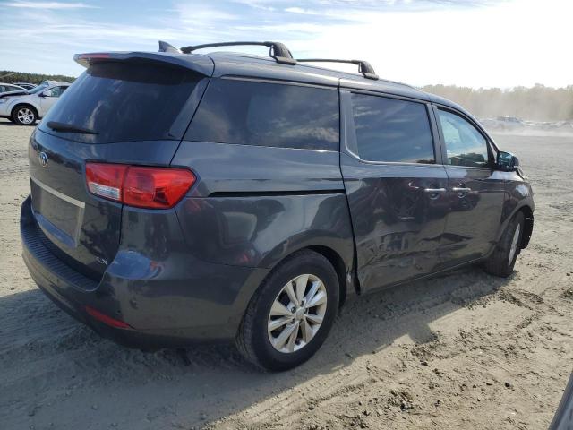 KNDMB5C19G6211329 - 2016 KIA SEDONA LX GRAY photo 3