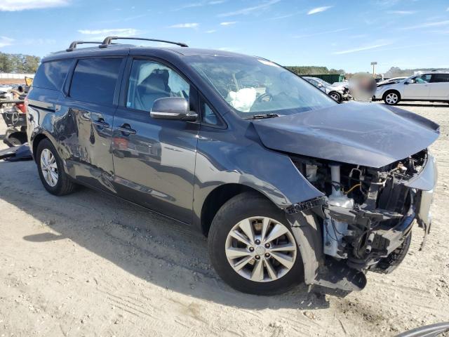 KNDMB5C19G6211329 - 2016 KIA SEDONA LX GRAY photo 4