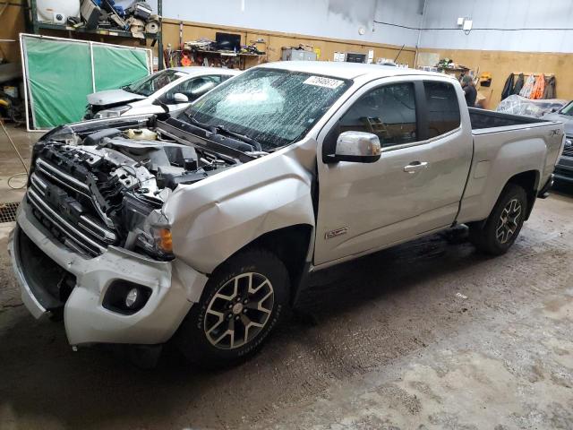 1GTH6CE35G1386974 - 2016 GMC CANYON SLE SILVER photo 1