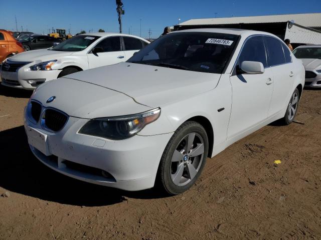 WBANF33567CW69862 - 2007 BMW 525 XI WHITE photo 1