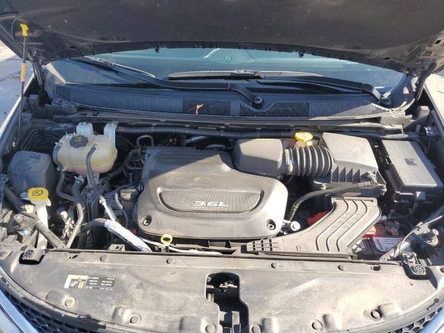 2C4RC1BG7HR803856 - 2017 CHRYSLER PACIFICA TOURING L გრაფიტი ფოტო 12