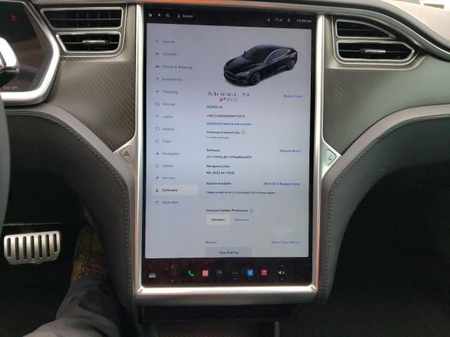 5YJSA1DP0DFP13572 - 2013 TESLA MODEL S Սև լուսանկար 9