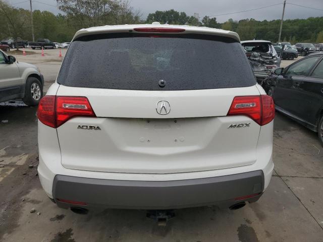 2HNYD28207H513113 - 2007 ACURA MDX WHITE photo 6