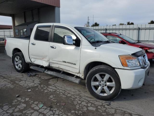 1N6AA0EC1AN317498 - 2010 NISSAN TITAN XE WHITE photo 4