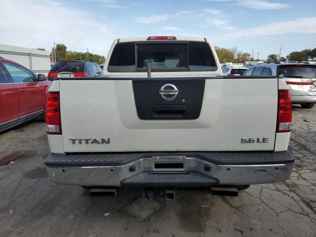 1N6AA0EC1AN317498 - 2010 NISSAN TITAN XE WHITE photo 6