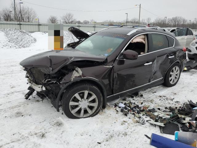 JN1AJ0HR8AM757861 - 2010 INFINITI EX35 BASE იასამნისფერი ფოტო 1