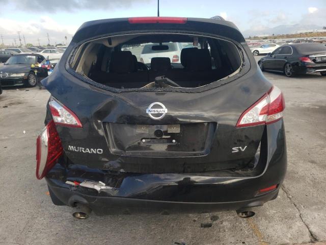 JN8AZ1MU3EW417134 - 2014 NISSAN MURANO S BLACK photo 6