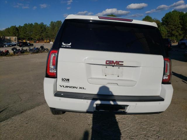 1GKS1GKC4KR345072 - 2019 GMC YUKON XL C1500 SLT WHITE photo 6