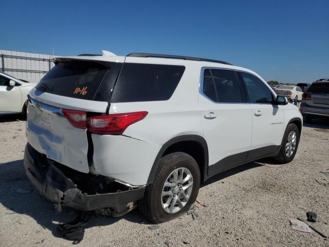 1GNERGKW2MJ132660 - 2021 CHEVROLET TRAVERSE LT WHITE photo 3