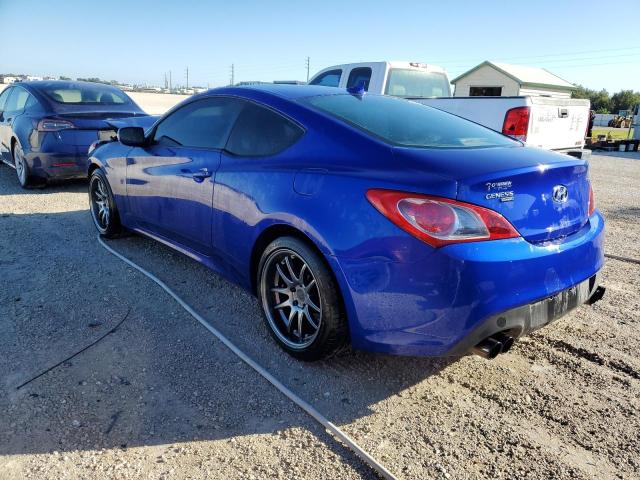 KMHHT6KD9CU076497 - 2012 HYUNDAI GENESIS CO 2.0T BLUE photo 2