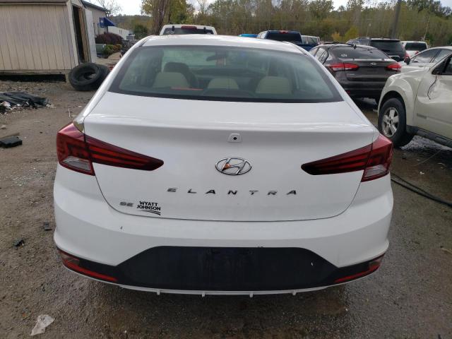 5NPD74LF1KH492323 - 2019 HYUNDAI ELANTRA SE WHITE photo 6