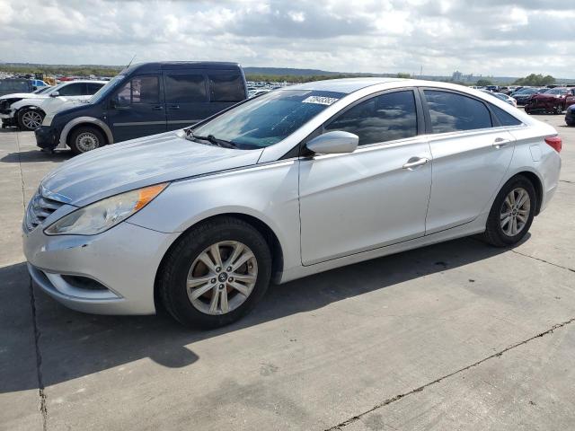 5NPEB4AC0DH730595 - 2013 HYUNDAI SONATA GLS SILVER photo 1