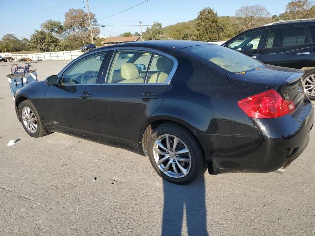 JNKBV61F37M823653 - 2007 INFINITI G35 BLACK photo 2