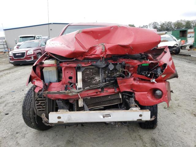 5TEJU4GN5AZ696020 - 2010 TOYOTA TACOMA DOUBLE CAB PRERUNNER RED photo 5