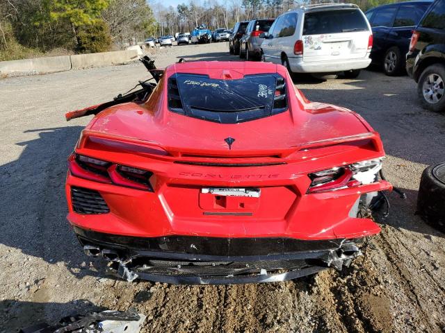 1G1YC2D45M5120431 - 2021 CHEVROLET CORVETTE STINGRAY 3LT RED photo 6