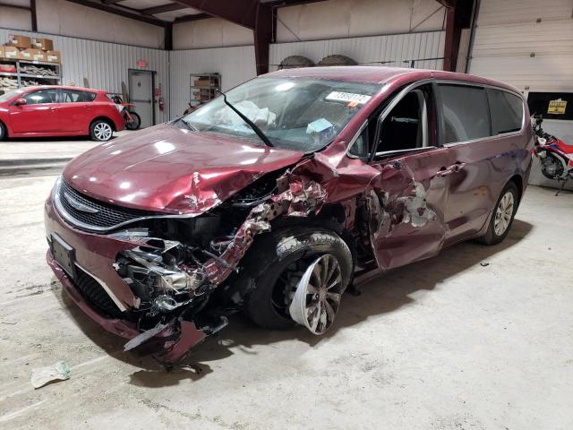 2C4RC1FG7JR279043 - 2018 CHRYSLER PACIFICA TOURING PLUS 栗色 照片 1