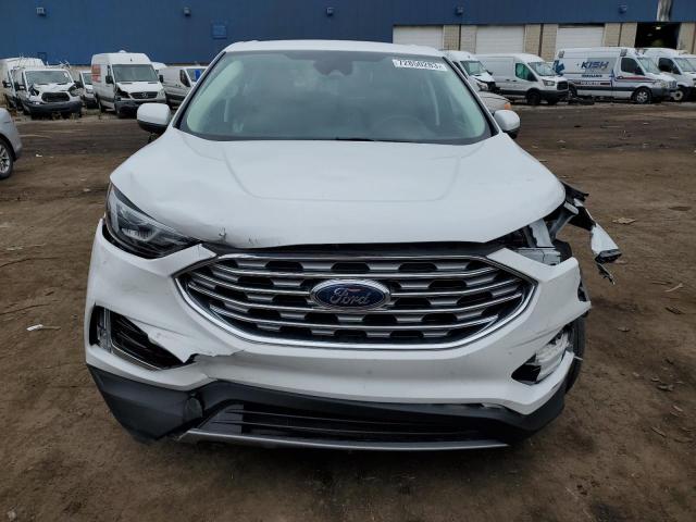 2FMPK4J93NBA26686 - 2022 FORD EDGE SEL WHITE photo 5