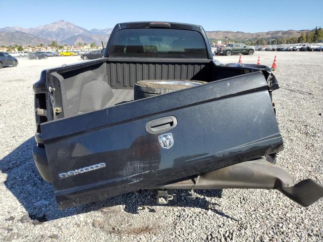 1D7HE22K86S677914 - 2006 DODGE DAKOTA ST BLACK photo 6