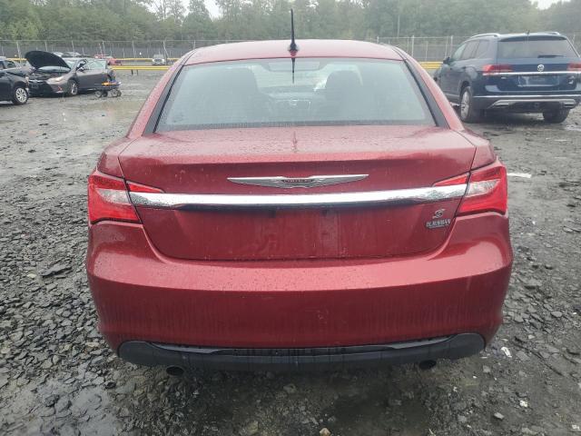 1C3CCBCG0DN755199 - 2013 CHRYSLER 200 LIMITED RED photo 6