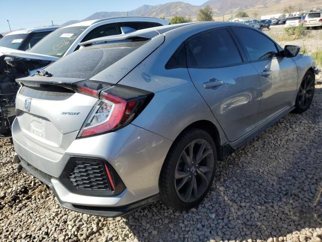 SHHFK7H43JU230279 - 2018 HONDA CIVIC SPORT SILVER photo 3