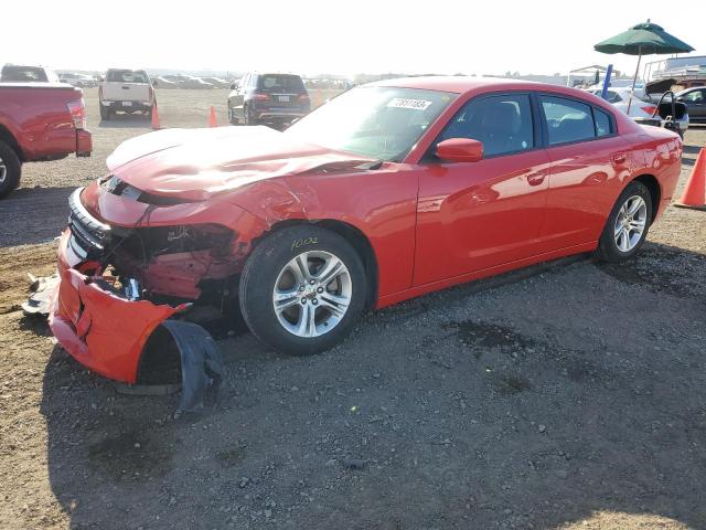 2C3CDXBG0MH642499 - 2021 DODGE CHARGER SXT RED photo 1