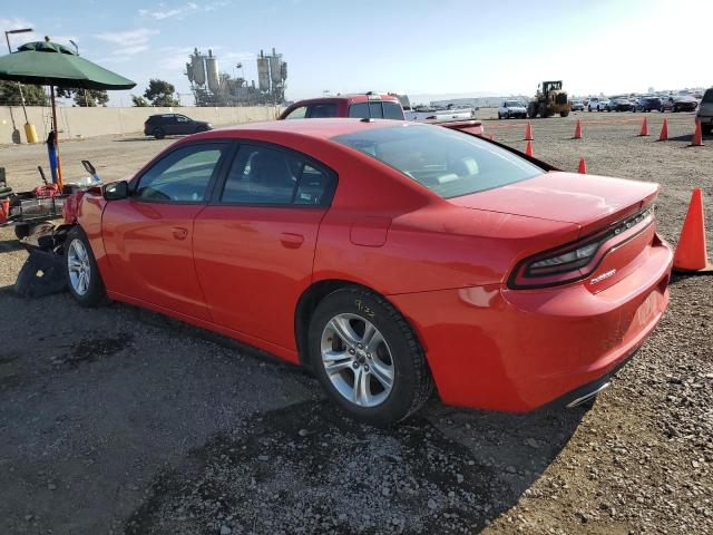 2C3CDXBG0MH642499 - 2021 DODGE CHARGER SXT RED photo 2