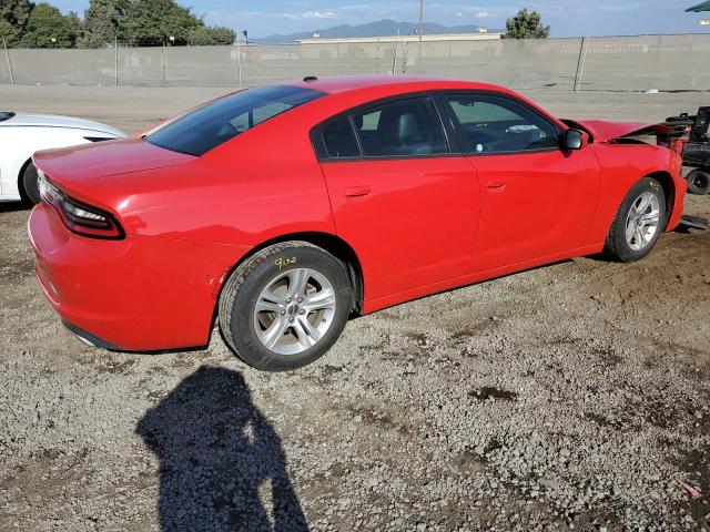 2C3CDXBG0MH642499 - 2021 DODGE CHARGER SXT RED photo 3