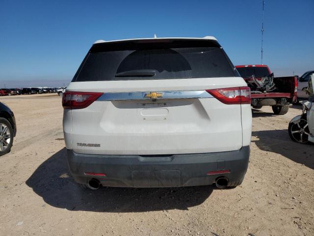 1GNERFKW2MJ113827 - 2021 CHEVROLET TRAVERSE LS WHITE photo 6