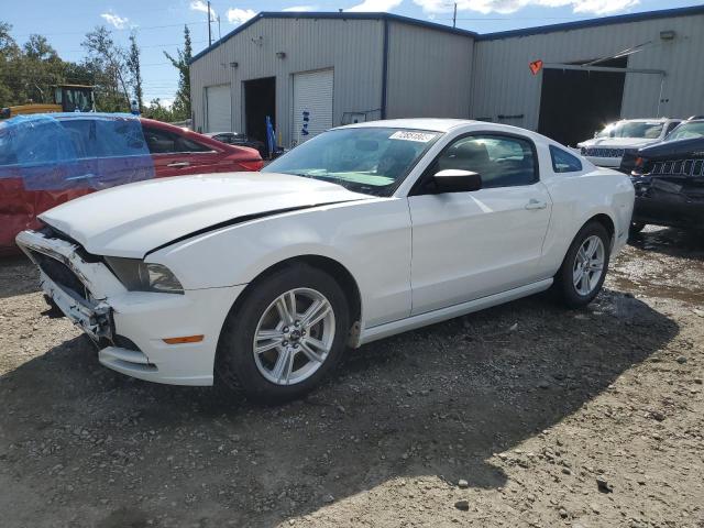 1ZVBP8AM4E5334172 - 2014 FORD MUSTANG WHITE photo 1