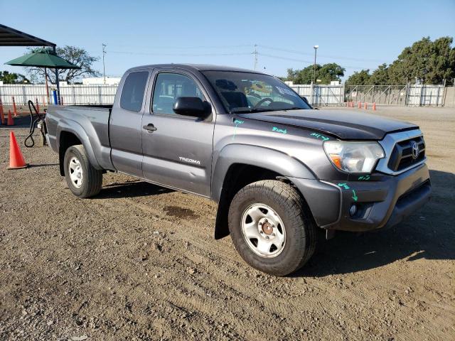 5TFTU4GN3FX069775 - 2015 TOYOTA TACOMA PRERUNNER ACCESS CAB GRAY photo 4