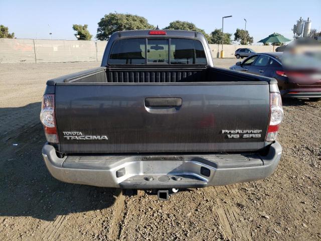 5TFTU4GN3FX069775 - 2015 TOYOTA TACOMA PRERUNNER ACCESS CAB GRAY photo 6