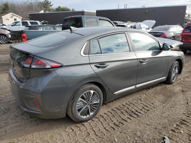 KMHC75LDXNU282938 - 2022 HYUNDAI IONIQ SEL GRAY photo 3