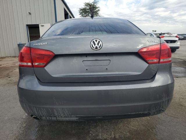 1VWBN7A34DC144342 - 2013 VOLKSWAGEN PASSAT SE GRAY photo 6