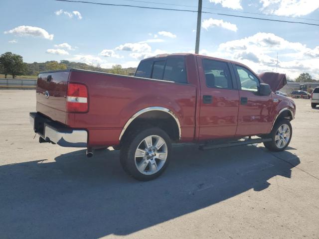 1FTPW14V37FB32864 - 2007 FORD F150 SUPERCREW MAROON photo 3