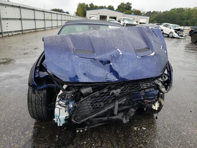 1FATP8UH7K5189152 - 2019 FORD MUSTANG BLUE photo 5