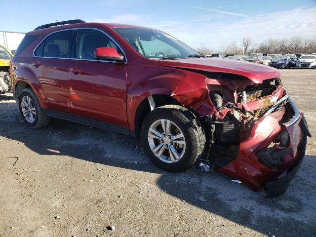 2GNALBEK8F6203176 - 2015 CHEVROLET EQUINOX LT RED photo 4