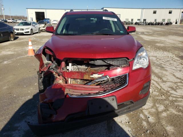 2GNALBEK8F6203176 - 2015 CHEVROLET EQUINOX LT RED photo 5