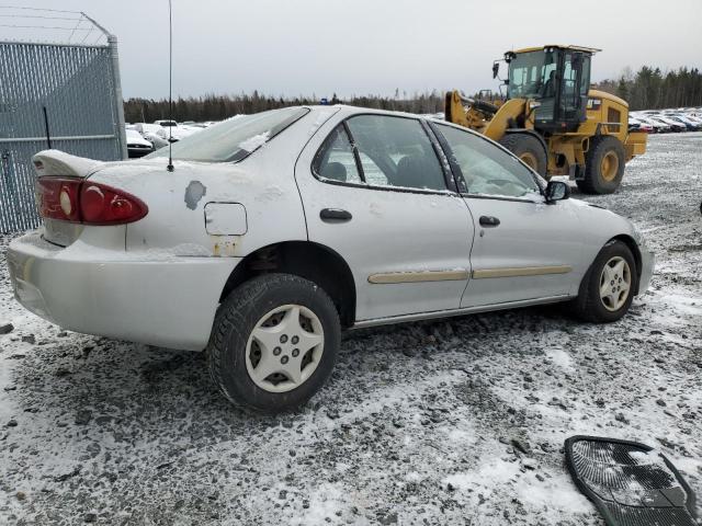 1G1JC52F147340113 - 2004 CHEVROLET CAVALIER SILVER photo 3