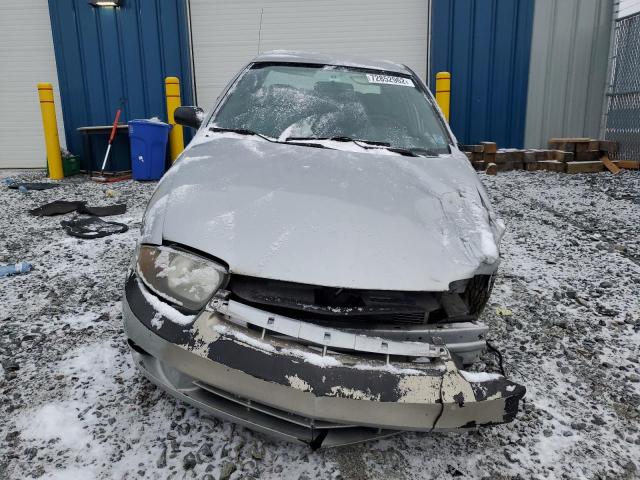 1G1JC52F147340113 - 2004 CHEVROLET CAVALIER SILVER photo 5