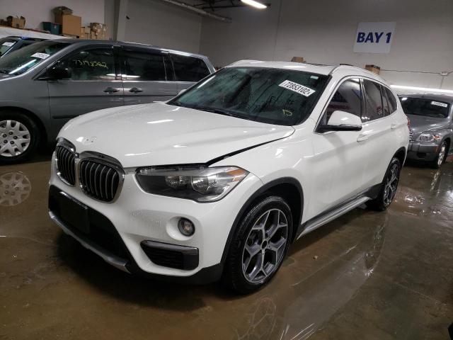 WBXHU7C3XJ5L09410 - 2018 BMW X1 SDRIVE28I WHITE photo 1